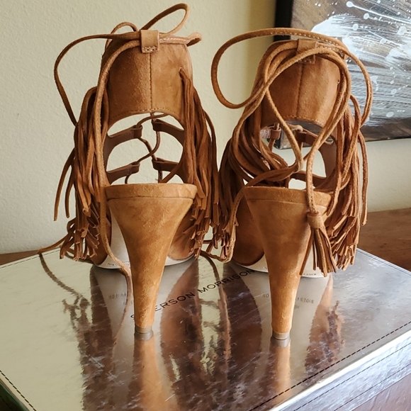 Open toe lace up booties - Picture 2 of 13